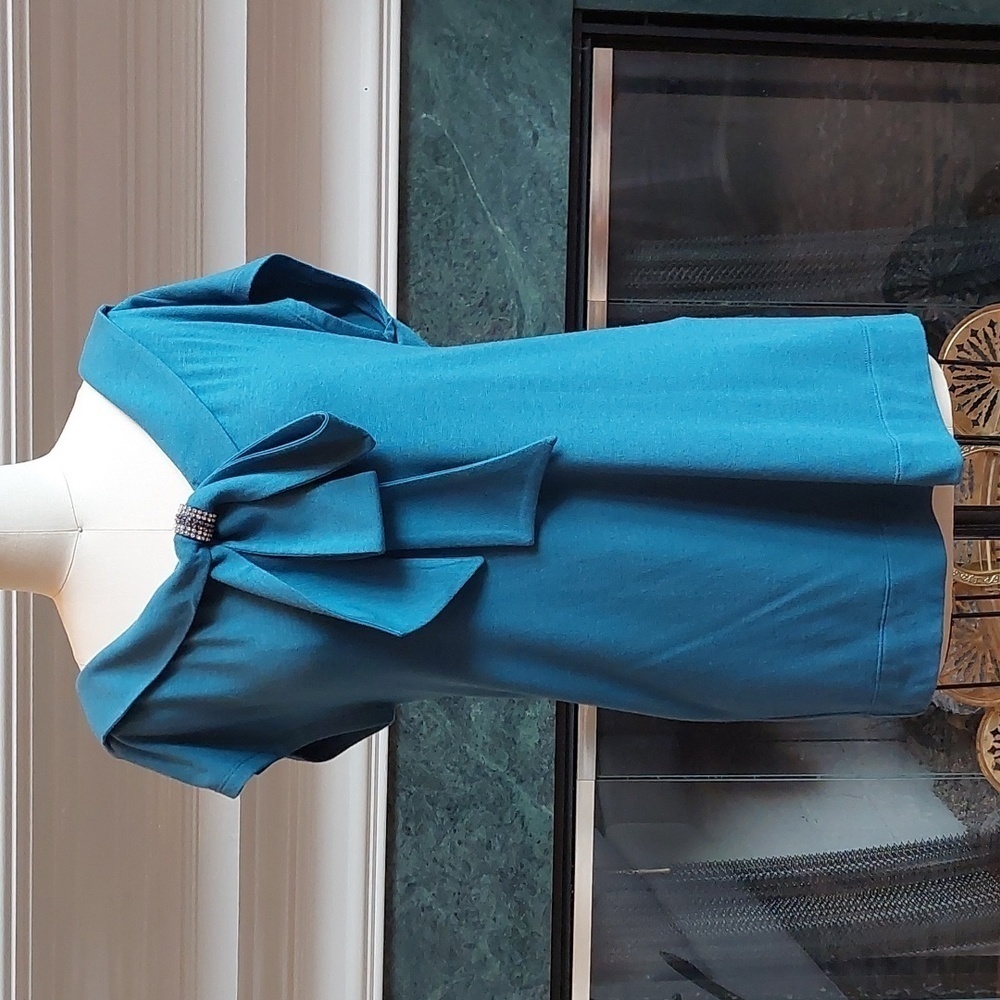 LOVE MOSCHINO Teal Dressy Top